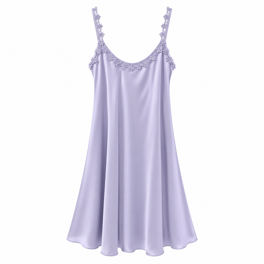 Satin Mini Dress